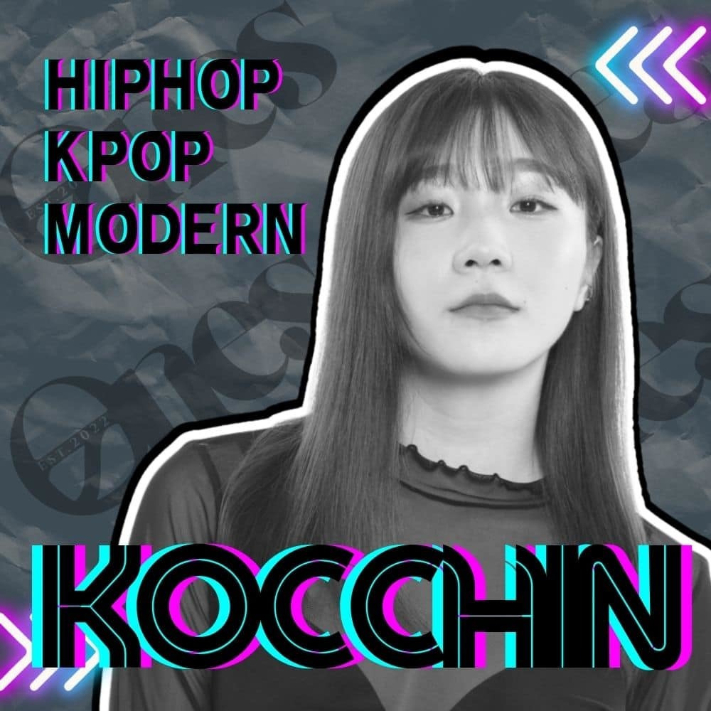 ダンス歴20年超、ミュージカル出演のCocchin先生。豊洲・有明でトップレベルのHIPHOPアドバンスクラスを指導する姿。